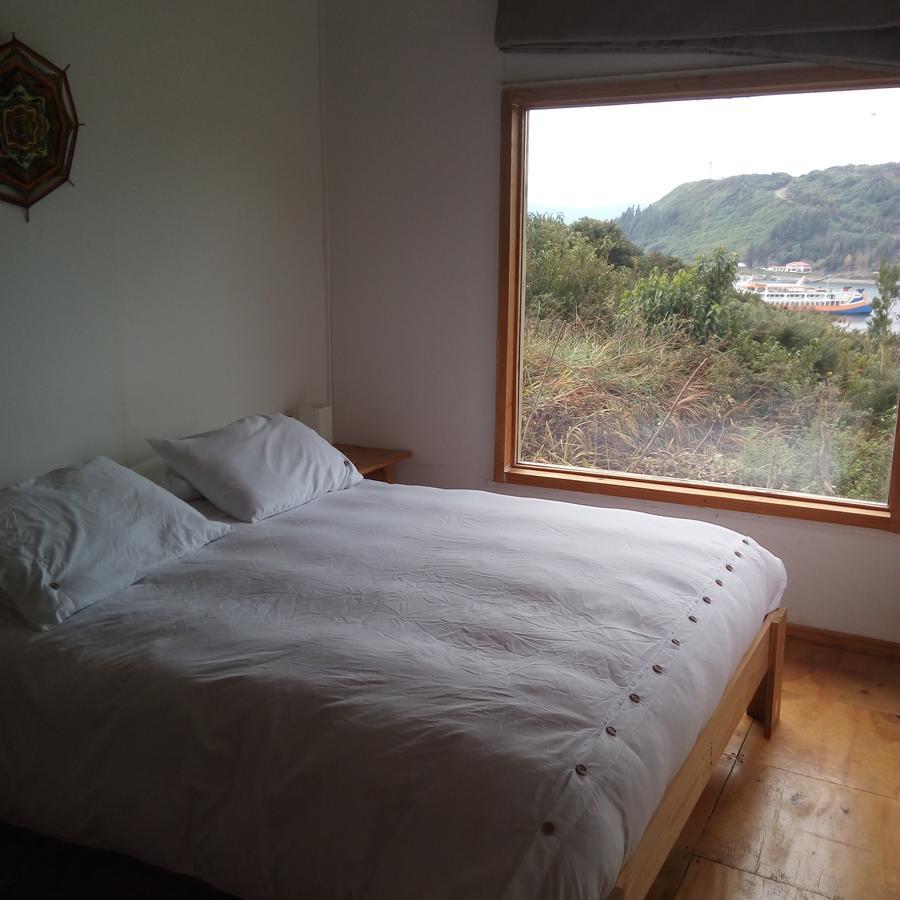 プエルトモント Pink House Angelmo Bed & Breakfast エクステリア 写真